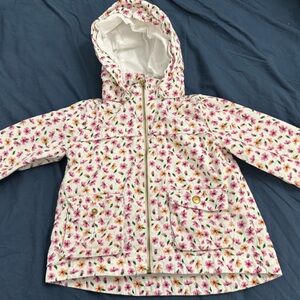 H&M Floral Print Cotton Jacket 4T in great condition